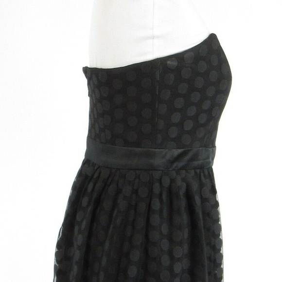 Black WHITE HOUSE BLACK MARKET corset dress 4 - Picture 6 of 8